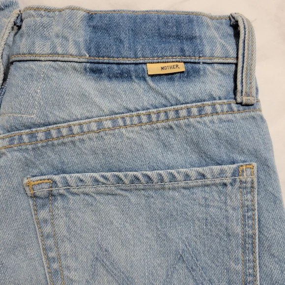 MOTHER The Rambler Zip Ankle Fray Jeans - Picture 7 of 10